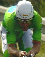 Kim Kirchen pendant la quatri�me �tape du Tour de France 2008